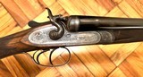 MARCEL DONCKIER LIEGE BEST QUALITY 12GA LIVE PIGEON HAMMERGUN 29 1/16” LF/F BARRELS EXCELLENT CONDITION WITH MINOR BLUE WEAR - 2 of 23