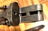 MARCEL DONCKIER LIEGE BEST QUALITY 12GA LIVE PIGEON HAMMERGUN 29 1/16” LF/F BARRELS EXCELLENT CONDITION WITH MINOR BLUE WEAR - 20 of 23