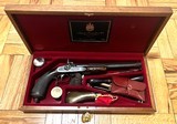 ANTIQUE AUGUSTE FRANCOTTE LEIGE BEST QUALITY .40 CALIBER TARGET PISTOL CASED WITH ALL ACCESSORIES - 1 of 14