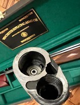 WINCHESTER MODEL 42 SKEET 26” FLAT RIB BARREL WITH CUTTS COMPENSATOR (NOT FACTORY INSTALLED) EXCELLENT CONDITION CASED ALL #’S MATCH - 18 of 19
