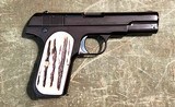 COLT 1903 .32 ACP PISTOL 4” BARREL WITH BARREL BUSHING BUILT IN 1907 STAG GRIPS EXCELLENT REFINISHED CONDITION - 2 of 10