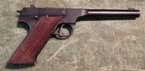 HIGH STANDARD MODEL H-D MILITARY .22LR TARGET PISTOL 6.75” BARREL VERY GOOD OVERALL CONDITION - 2 of 6