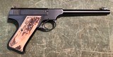 COLT WOODSMAN FIRST SERIES PRE WAR TARGET 6 5/8” BARREL STAG GRIPS TWO ORIGINAL MAGAZINES BUILT IN 1939 - 2 of 8