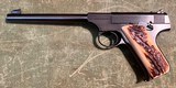 COLT WOODSMAN FIRST SERIES PRE WAR TARGET 6 5/8” BARREL STAG GRIPS TWO ORIGINAL MAGAZINES BUILT IN 1939 - 1 of 8