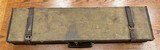 ENGLISH CANVAS & LEATHER 12GA GUN CASE FOR UP TO 32 1/2” BARRELS - 1 of 3