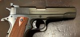 COLT 1911 SUPER 38 CONVERTED TO 38 WADCUTTER BY CLARK CUSTOM PRE ZIP CODE EXCELLENT CONDITION FOUR MAGAZINES - 5 of 8