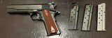 COLT 1911 SUPER 38 CONVERTED TO 38 WADCUTTER BY CLARK CUSTOM PRE ZIP CODE EXCELLENT CONDITION FOUR MAGAZINES - 8 of 8