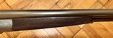 ANTIQUE JOSEPH LANG BEST QUALITY 12GA HAMMERGUN 30” SK/IC FINE DAMASCUS BARRELS GREAT DIMENSIONS WITH NICLEY FIGURED WOOD LEATHER CASE - 11 of 22