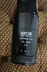 ZEISS WEST GERMANY DIAVARI-ZA 1.5-6x42 30MM SCOPE - 2 of 2