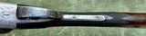 AUGUSTE FRANCOTTE LIEGE 12GA #18 GRADE BOXLOCK RETAILED BY VL&D 30” CYL/MOD 2 3/4” BARRELS SCROLL ENGRAVED ACTION WITH DEEP CUT FENCES TOP QUALITY GUN - 6 of 21
