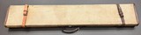 ENGLISH CANVAS & LEATHER FULL LENGTH RIFLE CASE UP TO 44 1/2” - 1 of 2