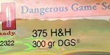 52 ROUNDS 375 H&H MAG 20 HORNADY 300GR SOLID 15 FEDERAL 270 GR SP & 17 ROUNDS FEDERAL 300GR SP - 2 of 4
