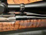JOHN BOLLIGER SR CUSTOM 25-06 PRE 64 MODEL 70 ACTION 24” BARREL OUTSTANDING FIGURED WOOD EXCELLENT CONDITION - 15 of 16
