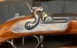 PEDERSOLI GIBBS .45 CALIBER LONG RANGE PERCUSSION TARGET RIFLE NICELY FIGURED WOOD EXCELLENT CONDITION - 4 of 21