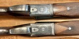WILLIAM EVANS (FROM PURDEY’S) 12GA MATCHED PAIR
BEST BOXLOCK EJECTORS 29 1/2” BARRELS 2 3/4” NITRO PROOF STRAIGHT GRIP WITH SLIM BEAVERTAIL FORENDS - 9 of 20