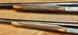 WILLIAM EVANS (FROM PURDEY’S) 12GA MATCHED PAIR
BEST BOXLOCK EJECTORS 29 1/2” BARRELS 2 3/4” NITRO PROOF STRAIGHT GRIP WITH SLIM BEAVERTAIL FORENDS - 14 of 20