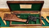 ANTIQUE WESTLEY RICHARDS MARKED AND RETAILED MAUSER C96 7.63X25MM CONEHAMMER BROOMHANDLE PISTOL ALL #’S MATCH STOCK & CASE ADDED LATER BUILT 1897 - 13 of 14