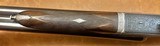 ARMSTRONG & CO NEWCASTLE 12GA TOP QUALITY BOXLOCK EJECTOR 30” C/F SET UP FOR LEFT HANDED SHOOTER FULL COVERAGE SCROLL ENGRAVED ACTION FIGURED WOOD - 8 of 20