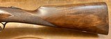 ARMSTRONG & CO NEWCASTLE 12GA TOP QUALITY BOXLOCK EJECTOR 30” C/F SET UP FOR LEFT HANDED SHOOTER FULL COVERAGE SCROLL ENGRAVED ACTION FIGURED WOOD - 15 of 20