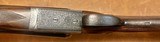 ARMSTRONG & CO NEWCASTLE 12GA TOP QUALITY BOXLOCK EJECTOR 30” C/F SET UP FOR LEFT HANDED SHOOTER FULL COVERAGE SCROLL ENGRAVED ACTION FIGURED WOOD - 7 of 20