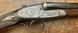 CHARLES LANCASTER 12GA 12/20 BAKER PATENT SELF OPENING SINGLE TRIGGER SIDELOCK EJECTOR 28” CYL/LM 6LBS