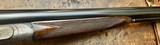 CHARLES LANCASTER 12GA 12/20 BAKER PATENT SELF OPENING SINGLE TRIGGER SIDELOCK EJECTOR 28” CYL/LM 6LBS - 12 of 22
