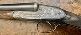 CHARLES LANCASTER 12GA 12/20 BAKER PATENT SELF OPENING SINGLE TRIGGER SIDELOCK EJECTOR 28” CYL/LM 6LBS - 2 of 22
