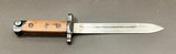 ITALIAN WW2 MODEL 1938 MANNLICHER-CARCANO FIXED BAYONET (FRANCHI MAKERS MARK) VERY GOOD CONDITION - 3 of 5