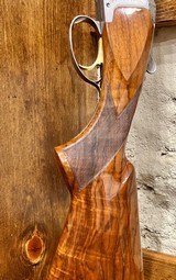 BROWNING SUPERPOSED PIGEON GRADE 12GA 30” BRILEY CHOKED BARRELS HIGHLY FIGURED MONTE CARLO STOCK EXCELLENT CONDITION BUILT IN 1960 CLAYS/HELICE GUN - 17 of 25