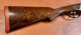 AH FOX BE 12GA TWO BARREL SET 30” F/F 28” CYL/F NICLEY FIGURED WOOD WITH GREAT DIMENSIONS FOR GAME/CLAYS CASED BUILT IN 1909 - 12 of 22