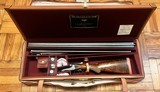 AH FOX BE 12GA TWO BARREL SET 30” F/F 28” CYL/F NICLEY FIGURED WOOD WITH GREAT DIMENSIONS FOR GAME/CLAYS CASED BUILT IN 1909 - 1 of 22