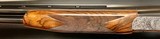 ONE OF THE FINEST KOLAR ONE OF A KIND .750 BORE 32” FLAT RIB SPORTING BULINO GAME & SCROLL BY MASTER ENGRAVER THIERRY DUGUET EXHIBITION WOOD - 8 of 21