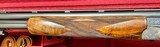 EARLY POST WAR MERKEL 303E 12GA 28” IC/F HAND DETACHABLE LOCKS HIGHLY FIGURED STRAIGHT GRIP STOCK FULL COVERAGE GAME & SCROLL ENGRAVING CASED - 10 of 24