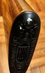 BELGIUM BROWNING A5 LIGHT TWELVE 27 1/2” STEP RIB MOD CHOKE MINTY ORIGINAL CONDITION 1960S GUN - 18 of 20