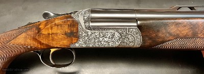 ***SOLD*** PERAZZI MX8 CUSTOM ENGRAVED 12GA LIVE PIGEON/HELICE 29 1/4” STEP RIB BARRELS 12 TOTAL CHOKES GREAT COMPETITION GUN