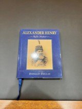 ALEXANDER HENRY “RIFLE MAKER” BY DONALD DALLAS #663/750 SIGNED BY AUTHOR