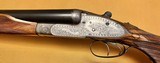 CHARLES HELLIS LONDON 12GA BACK ACTION SIDELOCK EJECTOR 30” F/F 3” MAGNUM FIGURED STOCK & BEAVERTAIL FOREND BETWEEN THE WARS SXS COMPETITION GUN - 2 of 25