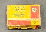 VINTAGE KYNOCH 400/350 2 3/4” NITRO EXPRESS AMMUNITION FULL BOX - 2 of 2