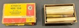 VINTAGE KYNOCH 400/350 2 3/4” NITRO EXPRESS AMMUNITION FULL BOX - 1 of 2
