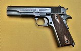 1917 COMMERCIAL COLT 1911 .45 ACP PISTOL VERY NICE ORIGINAL CONDITION WITH TWO ORIGINAL PINED TWO TONE MAGAZINES EXCELLENT BORE