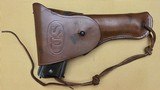 WW2 1943 PRODUCTION US ARMY REMINGTON RAND 1911 A1 .45 ACP PISTOL WITH GRATON & KNIGHT CO. 1943 HOLSTER VERY GOOD CONDITION WITH EXCELLENT BORE - 11 of 11