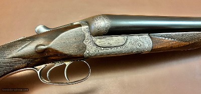 FREDERICK WILLIAMS LONDON & BIRMINGHAM “THE COLONIAL” 12GA BOXLOCK TRAP/SKEET TWO BARREL SET LEFT HAND STOCK 30” M/F 26” SK/SK 3” 1 1/2OZ NITRO PROOF