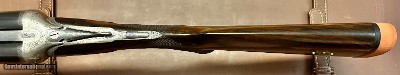 FREDERICK WILLIAMS LONDON & BIRMINGHAM “THE COLONIAL” 12GA BOXLOCK TRAP/SKEET TWO BARREL SET LEFT HAND STOCK 30” M/F 26” SK/SK 3” 1 1/2OZ NITRO PROOF - Image 15 of 23