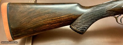 FREDERICK WILLIAMS LONDON & BIRMINGHAM “THE COLONIAL” 12GA BOXLOCK TRAP/SKEET TWO BARREL SET LEFT HAND STOCK 30” M/F 26” SK/SK 3” 1 1/2OZ NITRO PROOF - Image 14 of 23