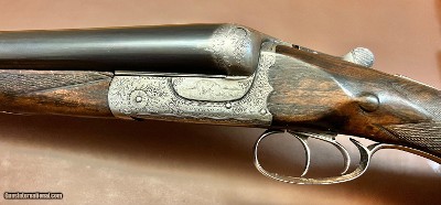 FREDERICK WILLIAMS LONDON & BIRMINGHAM “THE COLONIAL” 12GA BOXLOCK TRAP/SKEET TWO BARREL SET LEFT HAND STOCK 30” M/F 26” SK/SK 3” 1 1/2OZ NITRO PROOF - Image 2 of 23