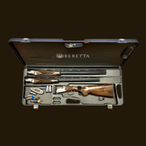 EXCELLENT AS NEW CONDITION BERETTA SILVER PIGEON S 20GA(28”)/28GA(26 1/2”)TWO BARREL SET GAME/CLAYS COMBO CASED - 1 of 24