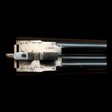 ANTIQUE SCOTTISH W. FINLAY 12 BORE HAMMERGUN 29 3/4” LM/M 2 3/4” NITRO BARRELS FULL COVERAGE SCROLL ENGRAVING HIGHLY FIGURED WOOD ORIGINAL CASE - 23 of 25