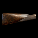 ANTIQUE SCOTTISH W. FINLAY 12 BORE HAMMERGUN 29 3/4” LM/M 2 3/4” NITRO BARRELS FULL COVERAGE SCROLL ENGRAVING HIGHLY FIGURED WOOD ORIGINAL CASE - 16 of 25