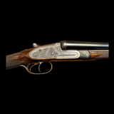 ARMY NAVY CSL 16GA SIDELOCK EJECTOR 28” CYL/FULL BARRELS HIGHLY FIGURED WOOD WITH GREAT DIMENSIONS EXCELLENT CONDITION LEATHER CASE BUILT IN 1905 - 1 of 23