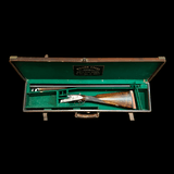 ARMY NAVY CSL 16GA SIDELOCK EJECTOR 28” CYL/FULL BARRELS HIGHLY FIGURED WOOD WITH GREAT DIMENSIONS EXCELLENT CONDITION LEATHER CASE BUILT IN 1905 - 20 of 23